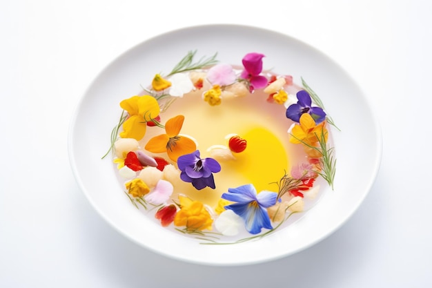 Talinos z kolorowymi potrawami