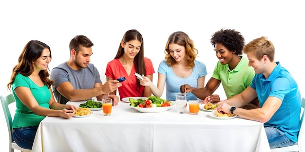 Użytkownicy gotujący razem